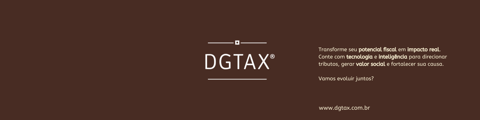 Banner do blog DGTAX